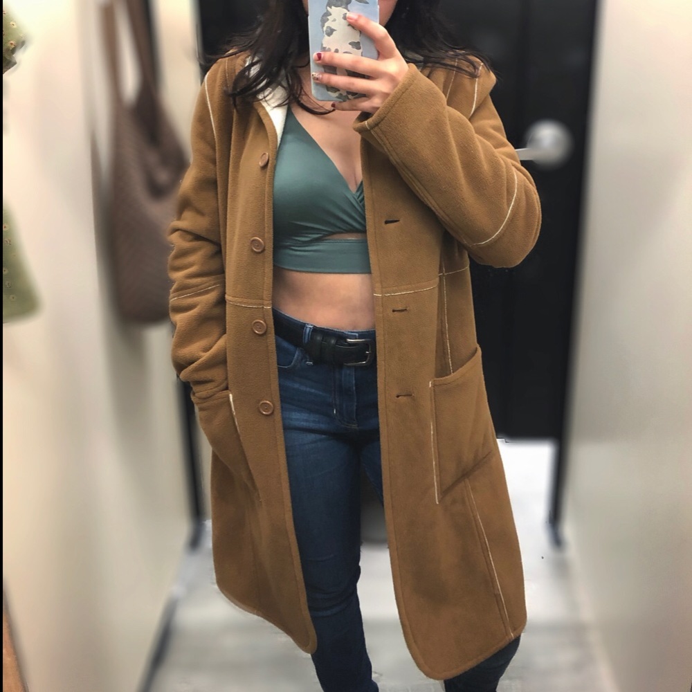 Fleece Trenchcoat - ADORABLE and Soft!!!
